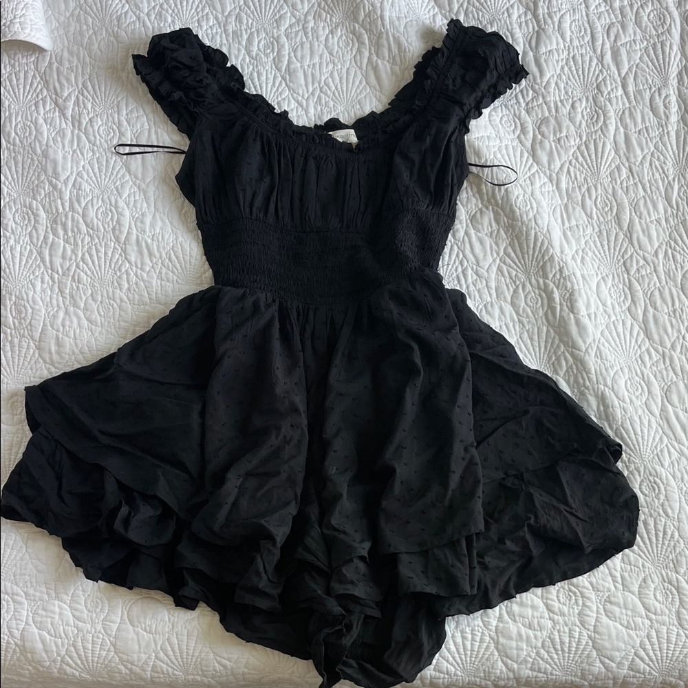 Urban Black Romper
